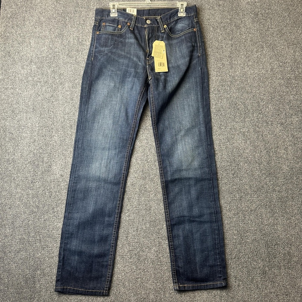 Levi's 514 Jeans Mens 29x32 Blue Medium Wash Straight Fit Classic Denim Pants